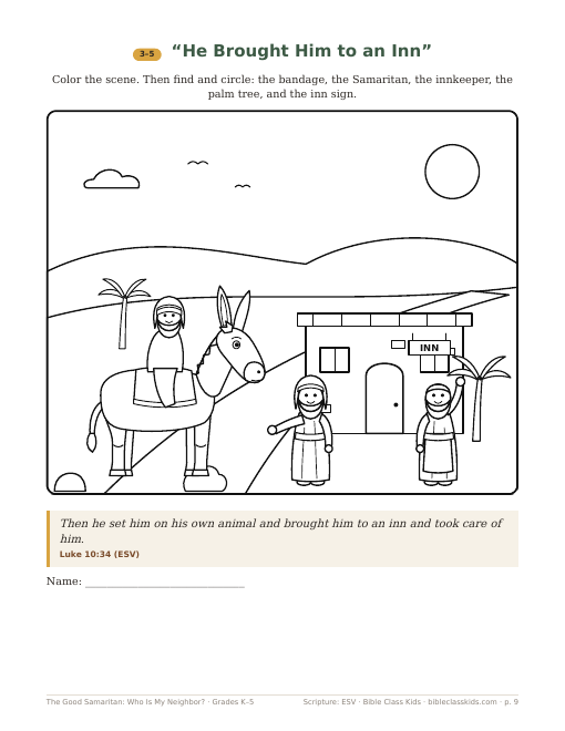 Grades 3-5 coloring page